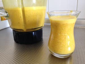 Gele smoothie
